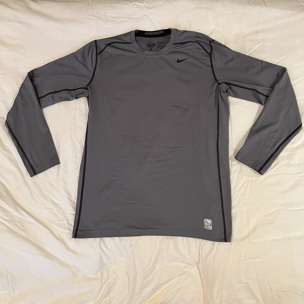 Nike Pro Men's Combat Dri-Fit Fitted Long Sleeve